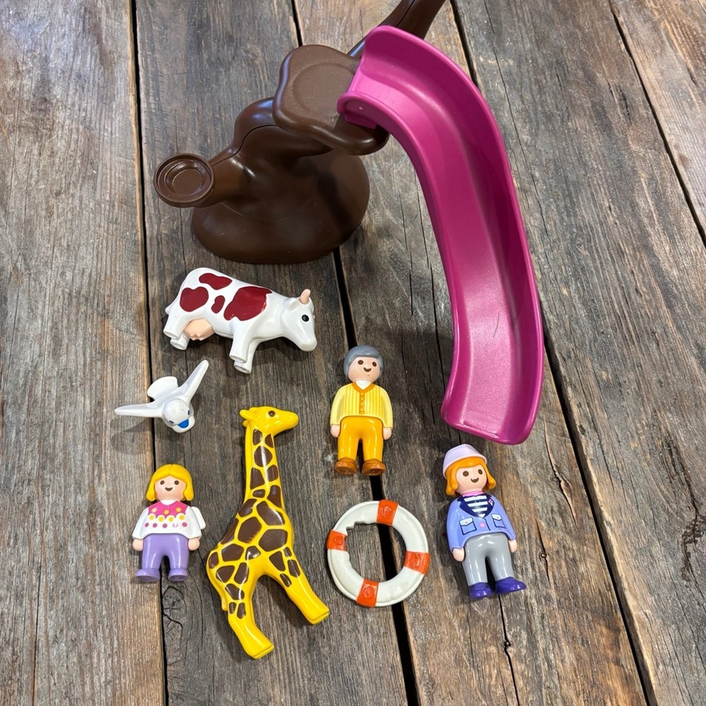 Playmobil lot 1. 2. 3. For younger children